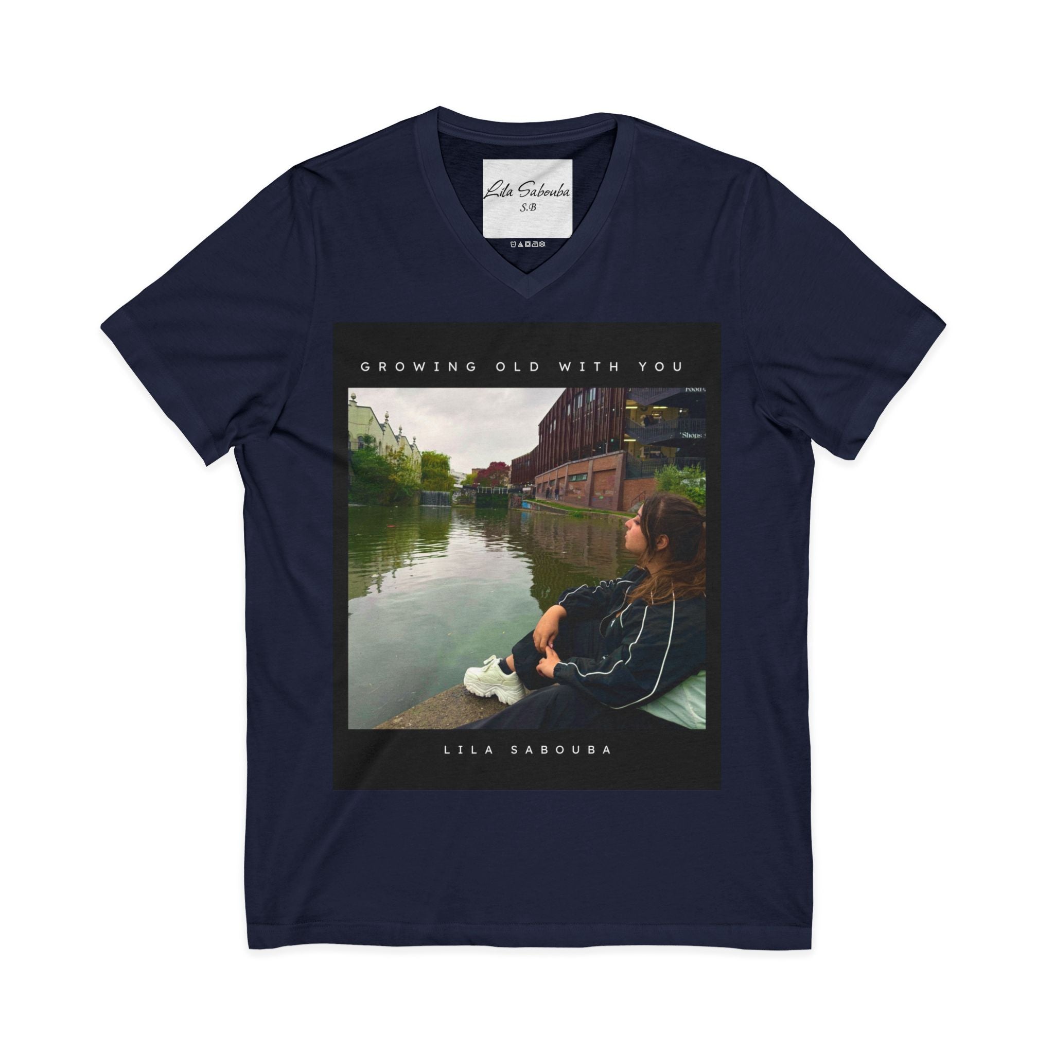 Growing Old With You V-Neck Tee