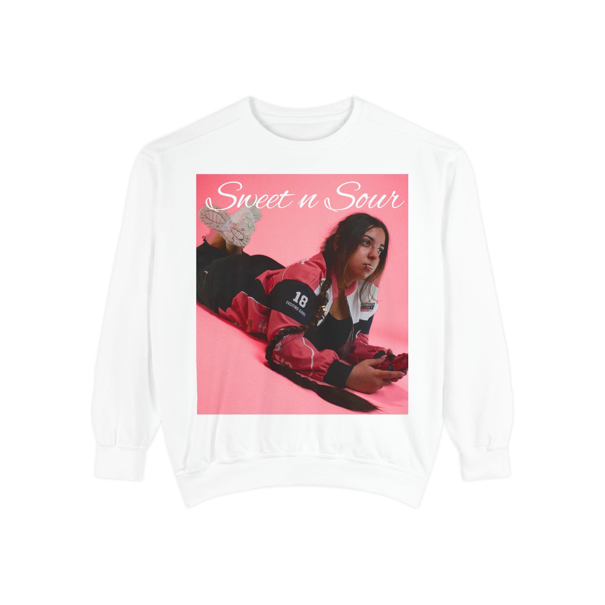 Unisex Garment-Dyed Sweatshirt